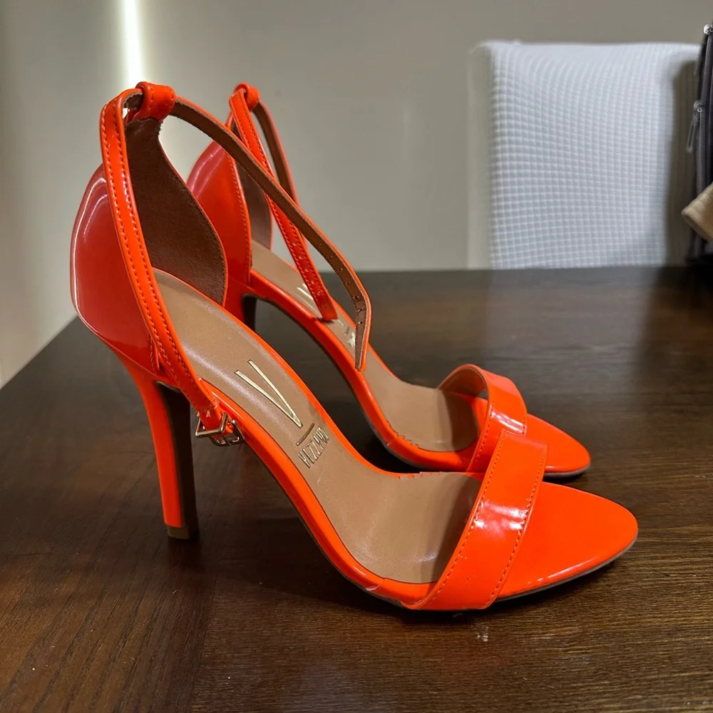 Stylish Orange Heels for Women‎